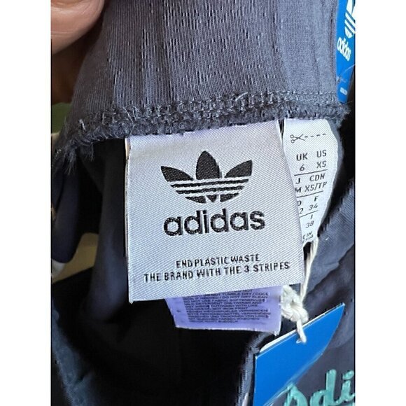 ADIDAS NWT WOMENS MID-RISE TIGHT FIT, FULL LENGTH STYLE, 93% COTTON, XSMALL - Picture 11 of 12